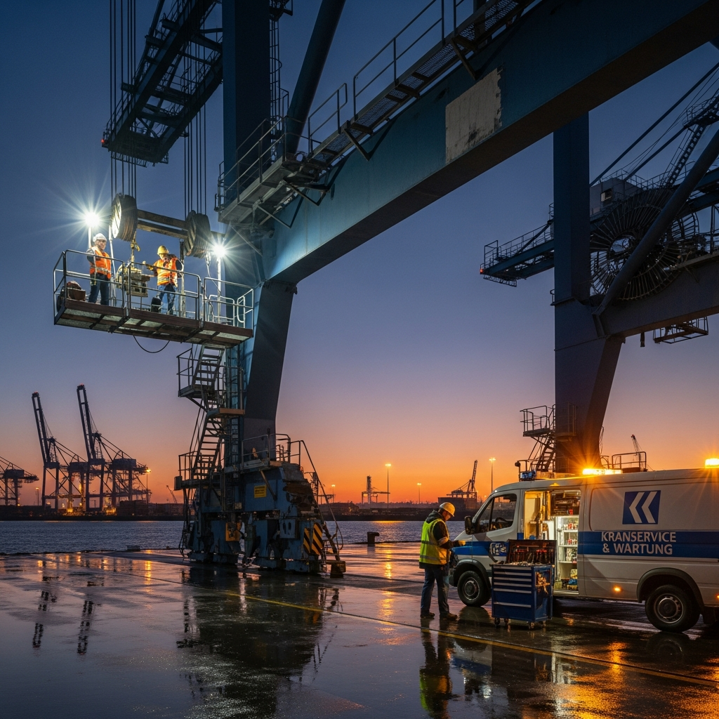 Kranservice & Wartung, UVV-Prüfung für Krane aller Hersteller​