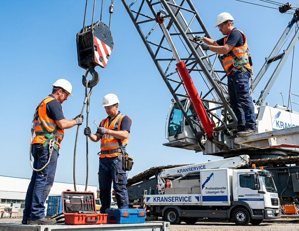 Kranservice & Wartung, UVV-Prüfung für Krane aller Hersteller​